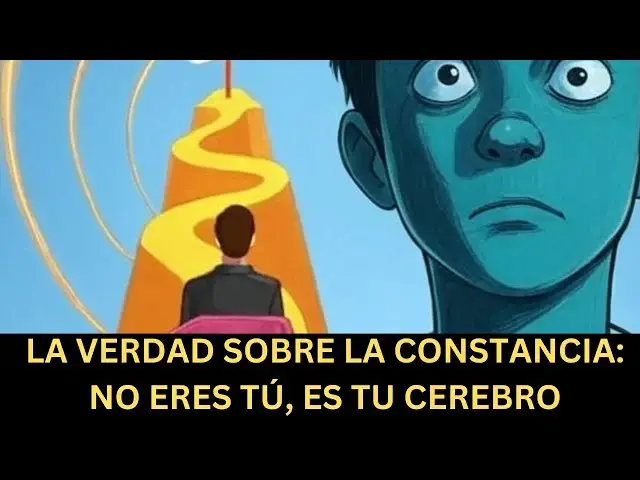 'Video thumbnail for La verdad sobre la constancia: No eres tú, es tu cerebro -La psicología que hay detrás y la solución'