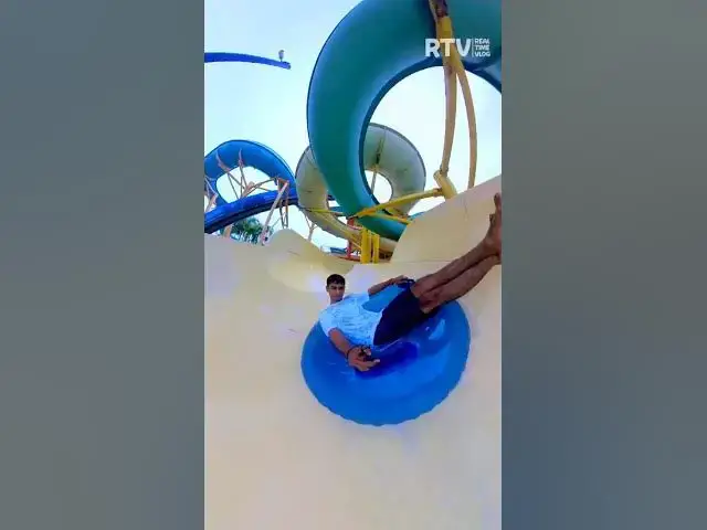 'Video thumbnail for Absolutely 🙄 CRAZY! Water Slide 🌊🎢 #shorts'
