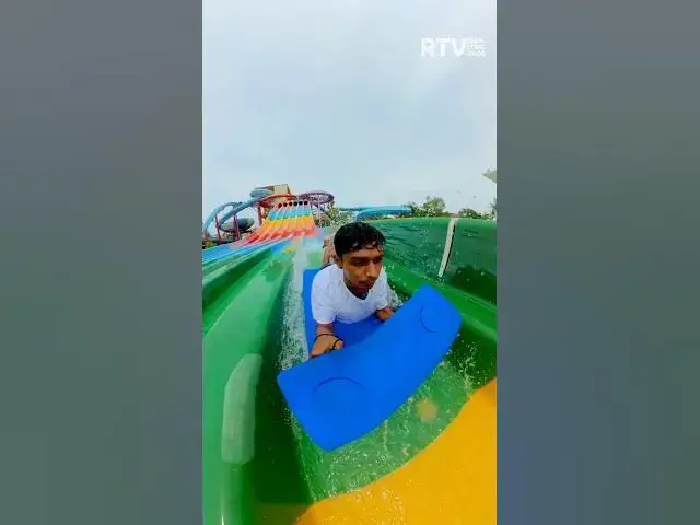 'Video thumbnail for POV - MAT RACER SLIDE... 😱🌊 #shorts'