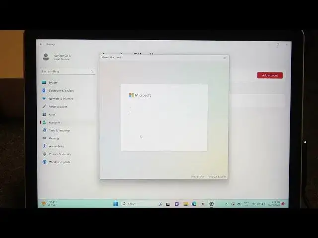 'Video thumbnail for How To Add New Users On LAPTOP MICROSOFT SURFACE GO 3'