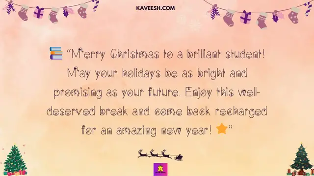 'Video thumbnail for Christmas Wishes for Students'