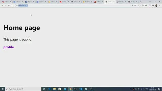 'Video thumbnail for Node.js Express Firebase Admin SDK Server Side Authentication in Javascript Full Project'