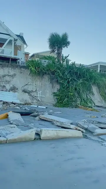 'Video thumbnail for Hurricane Ian Destruction Daytona Beach'