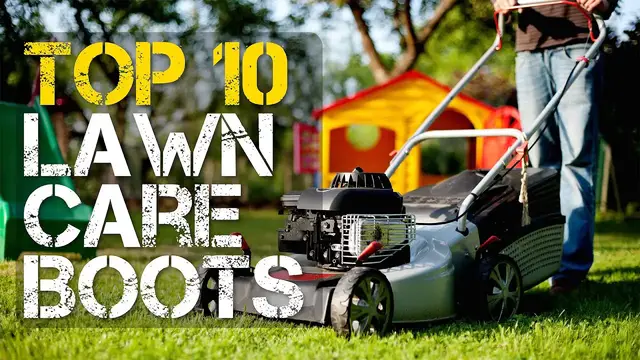 'Video thumbnail for Top 10 Best Work Boots for Lawn Care'
