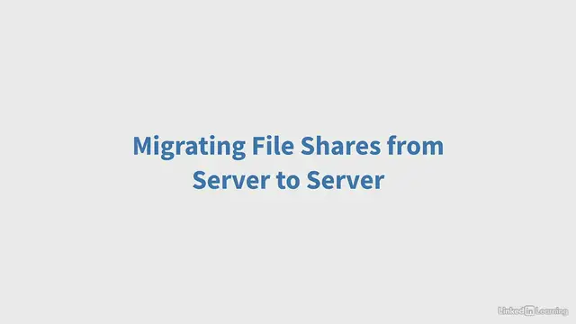 'Video thumbnail for Migrating File Shares from Server to Server using Storage Migration Service'