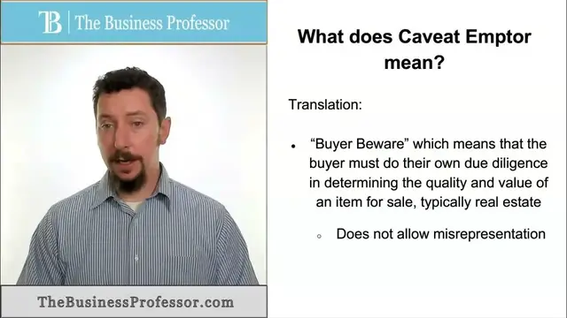'Video thumbnail for Caveat Emptor (Marketing)'