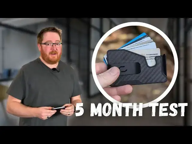 'Video thumbnail for I TESTED the Fantom M Carbon Minimalist Wallet for 5 Months'