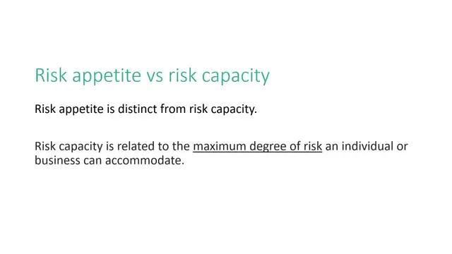 'Video thumbnail for Risk appetite | Investing concepts explained in 2 minutes | #financialliteracy'