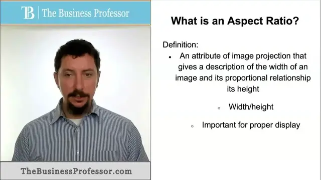 'Video thumbnail for What is Aspect Ratio - Marketing?'