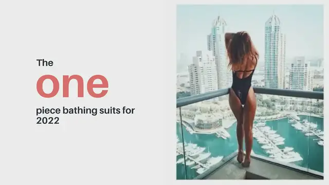 'Video thumbnail for The one piece bathing suits for 2022'