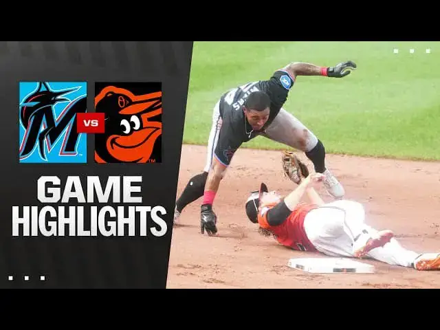 'Video thumbnail for Miami Marlins at Baltimore Orioles Full-Game Highlights! | 07/12/2025'