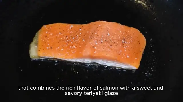 'Video thumbnail for teriyaki salmon recipe'