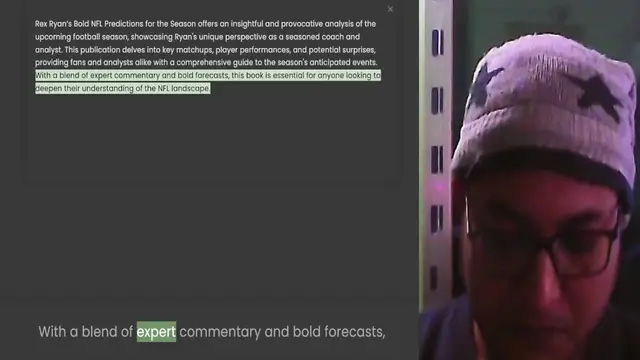 'Video thumbnail for Rex Ryan’s Bold NFL Predictions for the Season offers an insightful and provocative analysis of the upcoming football season, showcasing Ryan's unique perspective as a seasoned coach and analyst. This publication delves into key matchups,'