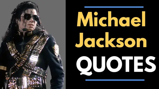 'Video thumbnail for Michael Jackson Quotes and Sayings | Inspirational Quote'