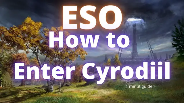 'Video thumbnail for ESO: How to get to Cyrodiil or Imperial City PvP'