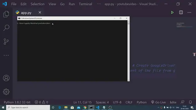 'Video thumbnail for Python Upload Files to Google Drive Using PyDrive Library Full Project For Beginners'