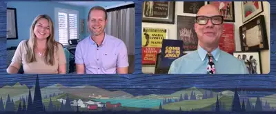 'Video thumbnail for Irene Sankoff & David Hein Open Up About the Magic of Seeing COME FROM AWAY Onscreen'