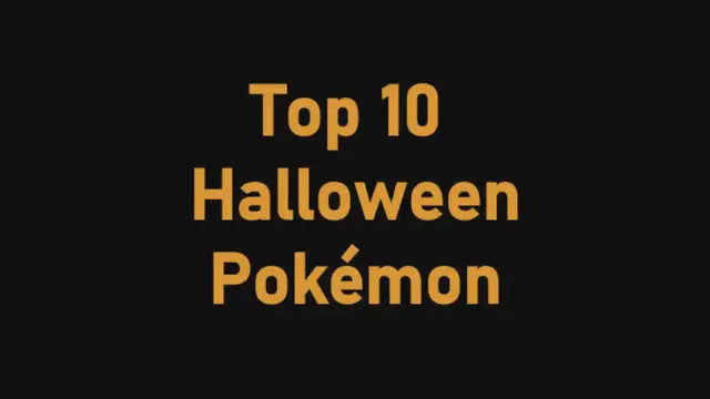 'Video thumbnail for Best Halloween Pokemon'