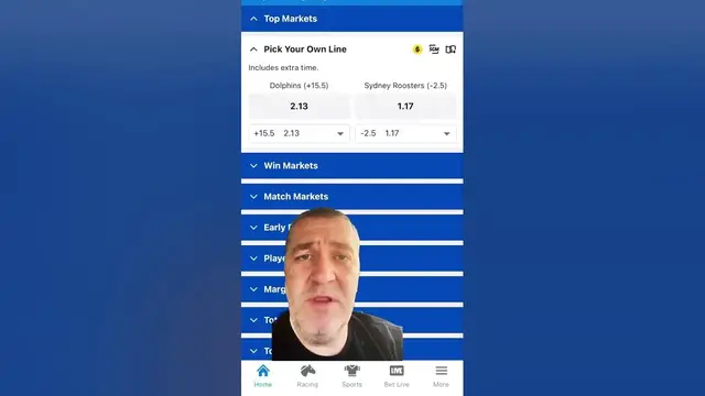 'Video thumbnail for NRL Dolphins vs Roosters #shorts #sportsbet #sportsbetting #sports #rugbyleague #betting #nrl'
