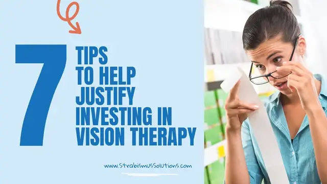 'Video thumbnail for $$$ How to Justify Investing in Vision Therapy $$$'