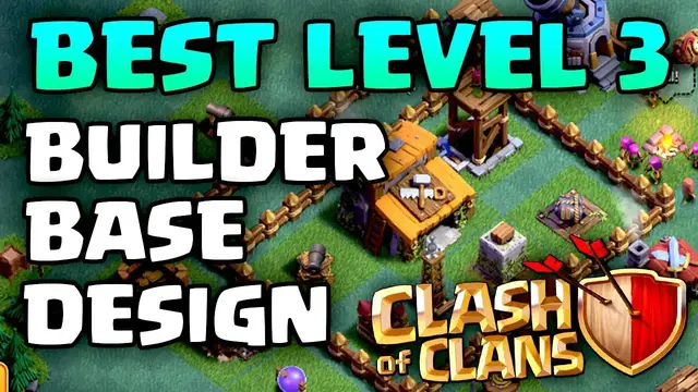 'Video thumbnail for BUILDER BASE 3 WILL GET YOU TO 2000 TROPHIES! BEST BASE DESIGN TO USE AT LEVEL 3 IN CLASH OF CLANS'