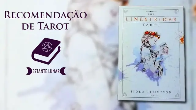 'Video thumbnail for Cartas de Tarot minimalistas - Review do The Linestrider Tarot Deck - Siolo Thompson'