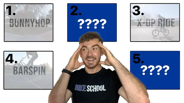 'Video thumbnail for TOP 5 BEGINNER BMX TRICKS (Street Edition + How to do them)'