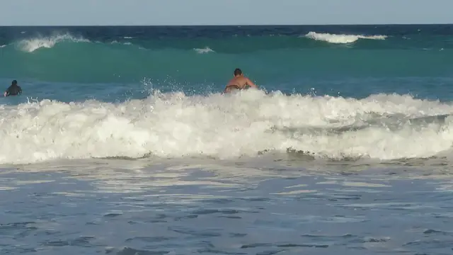 'Video thumbnail for Surfers at Juno Beach Park FL'