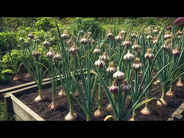 'Video thumbnail for Garlic Mania: How to Grow Perfect Garlic in Your Allotment Garden'