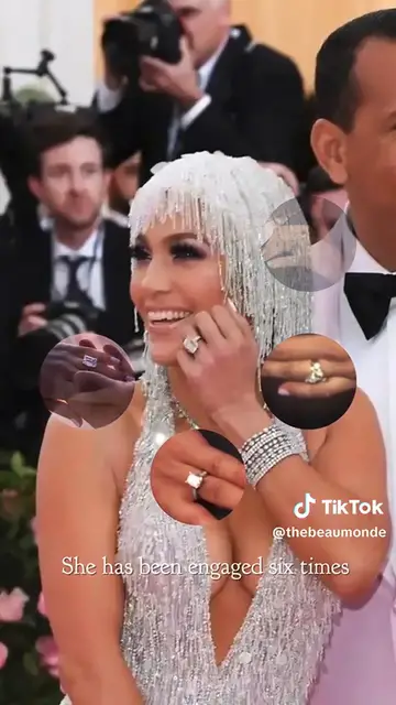 'Video thumbnail for Jennifer Lopez and her Six Engagement Rings'