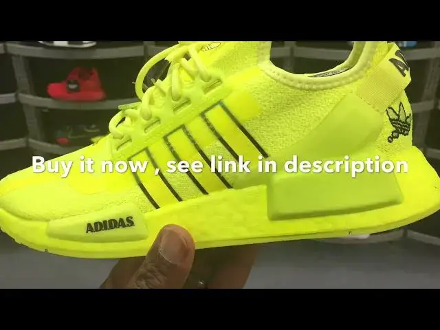 'Video thumbnail for Quick Look At The Adidas NMD R1 V2 Solar Yellow & Buy It Now'
