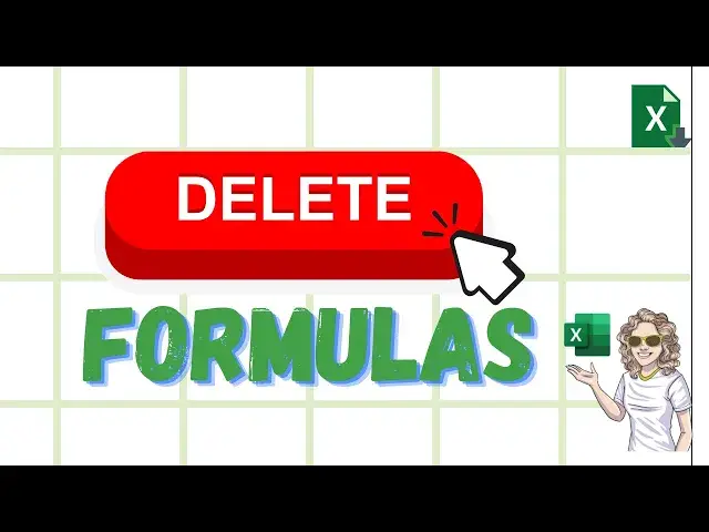 'Video thumbnail for Delete Formulas From Excel. Excel Tip'