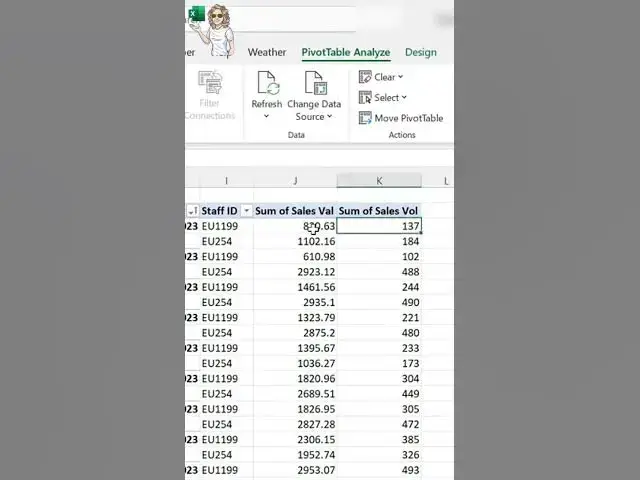 'Video thumbnail for Best Pivot Table Filtering Secret! #shorts'