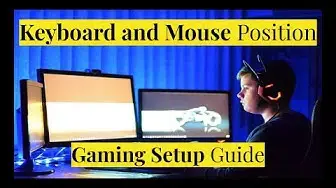 'Video thumbnail for What is the Best Keyboard and Mouse Position for Gaming?'