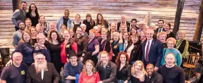 'Video thumbnail for Meet The Real Islanders & Cast of COME FROM AWAY'