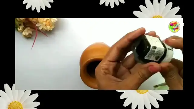 'Video thumbnail for Easy Pot Painting Idea Home Decor Idea Diy Pot Painting Easy Terracotta pot painting Pot decor'