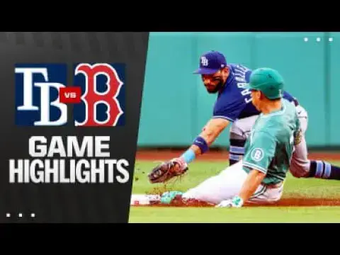 'Video thumbnail for Tampa Bay Rays at Boston Red Sox Full-Game Highlights! | 07/11/2025'