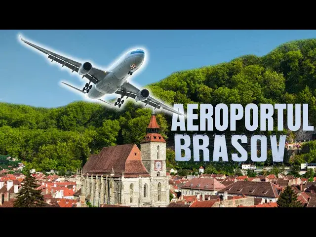 'Video thumbnail for Cum arată Aeroportul International Brașov-Ghimbav. #aeroportulbrasov'