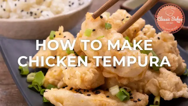 'Video thumbnail for Crispy Chicken Tempura Recipe | How To Make Chicken Tempura | Classic Bakes'