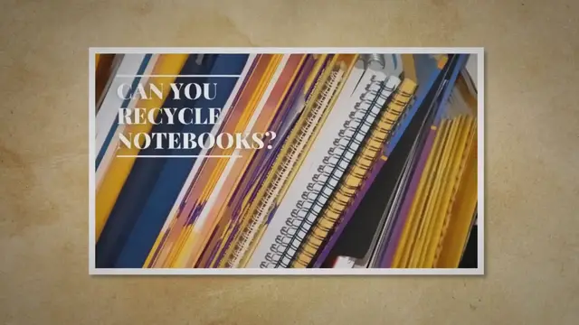'Video thumbnail for Can You Recycle Notebooks?'