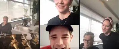'Video thumbnail for  Watch Katharine McPhee, David Foster, and Jeremy Jordan on Instagram Live Concert'