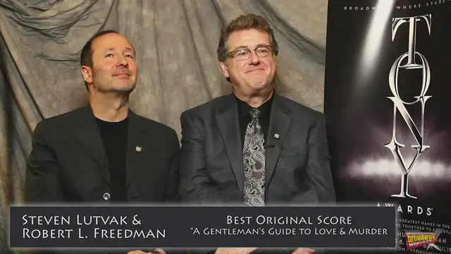 'Video thumbnail for Exclusive: Meet the 2014 Tony Nominees- Steven Lutvak and Robert L. Freedman'