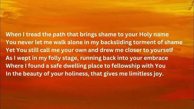 'Video thumbnail for Christian Pilgrimage Poem  | Guide Me, Great Redeemer | Religious Pilgrimage Poem'