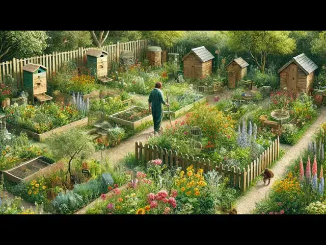 'Video thumbnail for How to create a wildlife-friendly allotment garden: Top tips from a green-thumb'