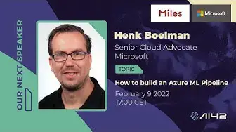 'Video thumbnail for How to build an Azure ML Pipeline'