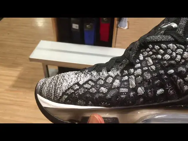 'Video thumbnail for Quick Look At The Nike Lebron 17 Oreo Black White & Buy It Now'