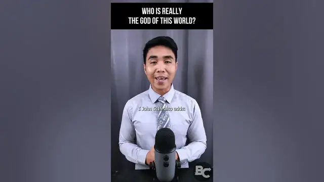 'Video thumbnail for Who Is REALLY The God Of This World?'