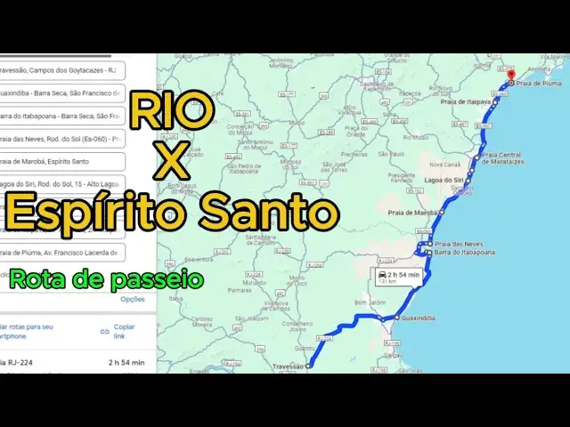 'Video thumbnail for Viajando pelas praias entre Campos - RJ e Guarapari - ES'