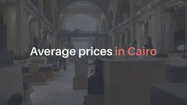 'Video thumbnail for Cost of living / visiting Cairo, Egypt : plan your trip!'