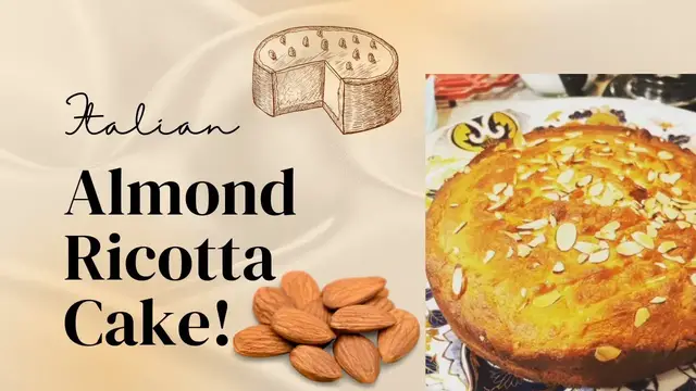 'Video thumbnail for Italian Almond Ricotta Cake// // Jeni Gough'